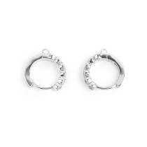 " Zlatka" Швензы FMK- H19 13. 5 мм 2 шт 01 под серебро