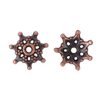 " Zlatka" Розетка для бус MFR- 06 10 мм 20 шт 03 под античную медь