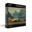 " ФРЕЯ" Пазл. Третьяковская галерея 1000 элемент. GTG- PZL- 1000/ 02 Саврасов А. К. Озеро в горах Швейцарии. 1866